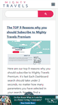 Mobile Screenshot of mightytravels.com